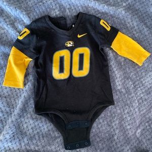 Sold Mercari GC Nike Missouri Tiger Mizzou football onesie 6-9mo